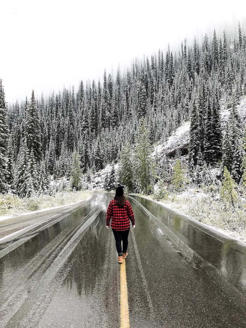 Ashley Jones in Banff, Canada