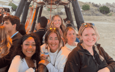 Sunrise hot air balloon ride in Cappadocia